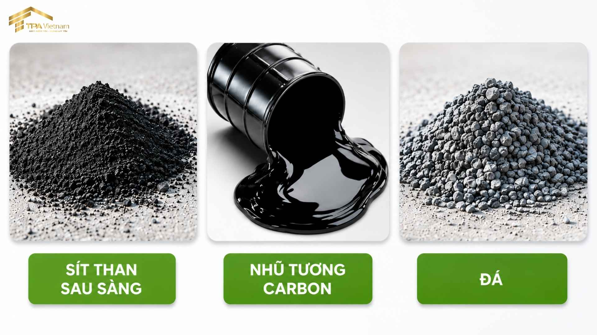 Thành phần Carboncor Asphalt - bê tông nhựa nguội