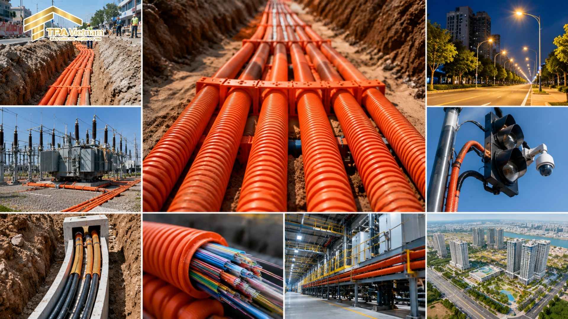 Ống nhựa xoắn HDPE