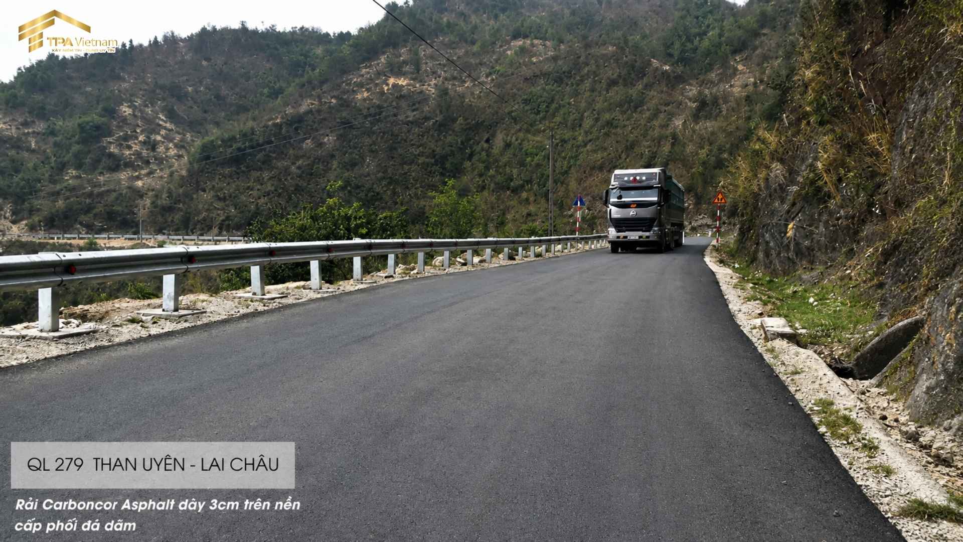 Đường sau khi thi công được thông xe