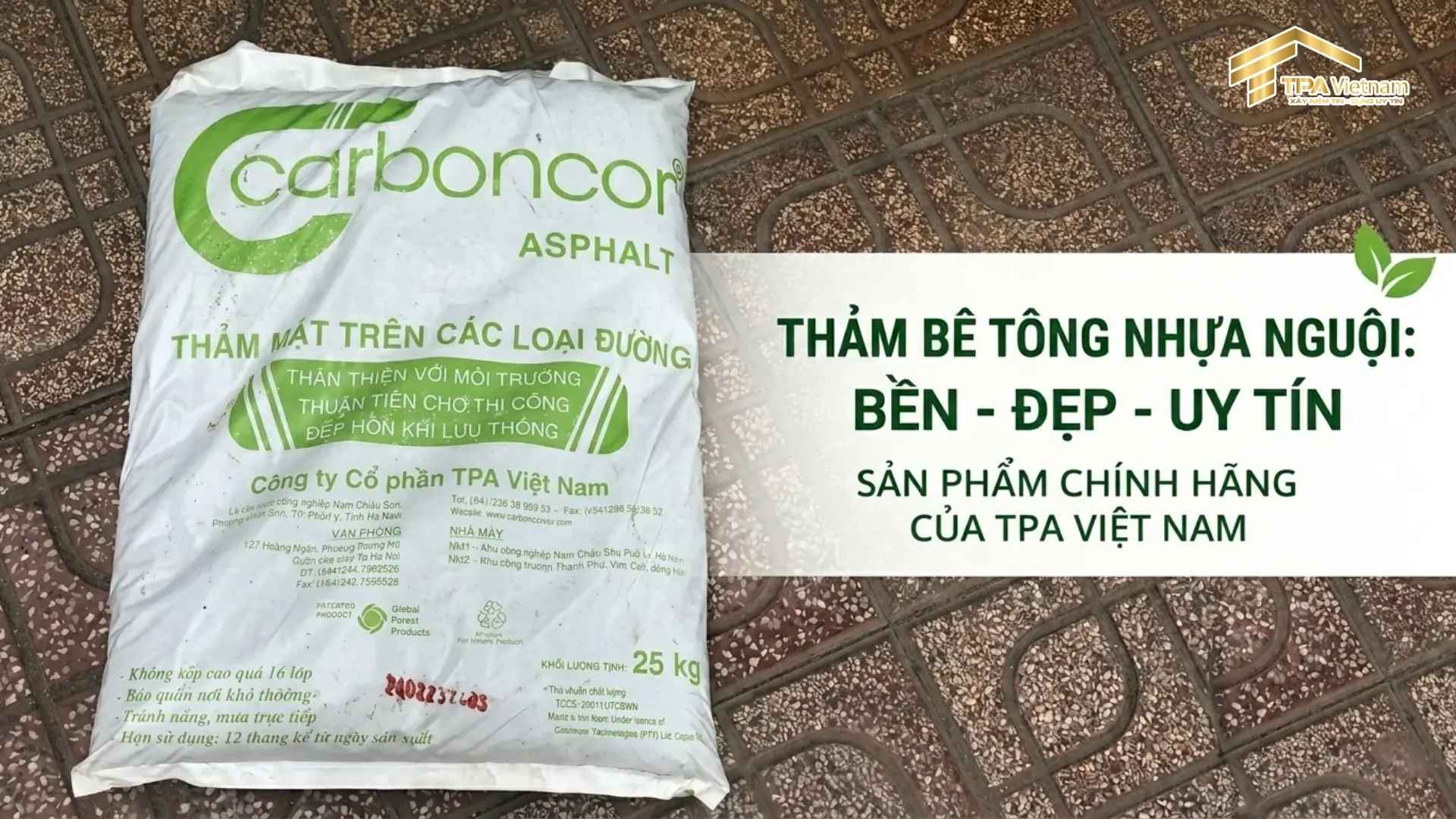 Cách thảm nhựa đường nguội