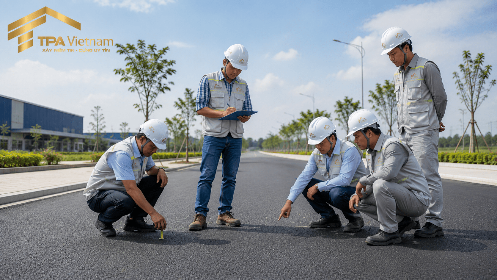 nghiệm thu mặt đường bê tông nhựa nguội
