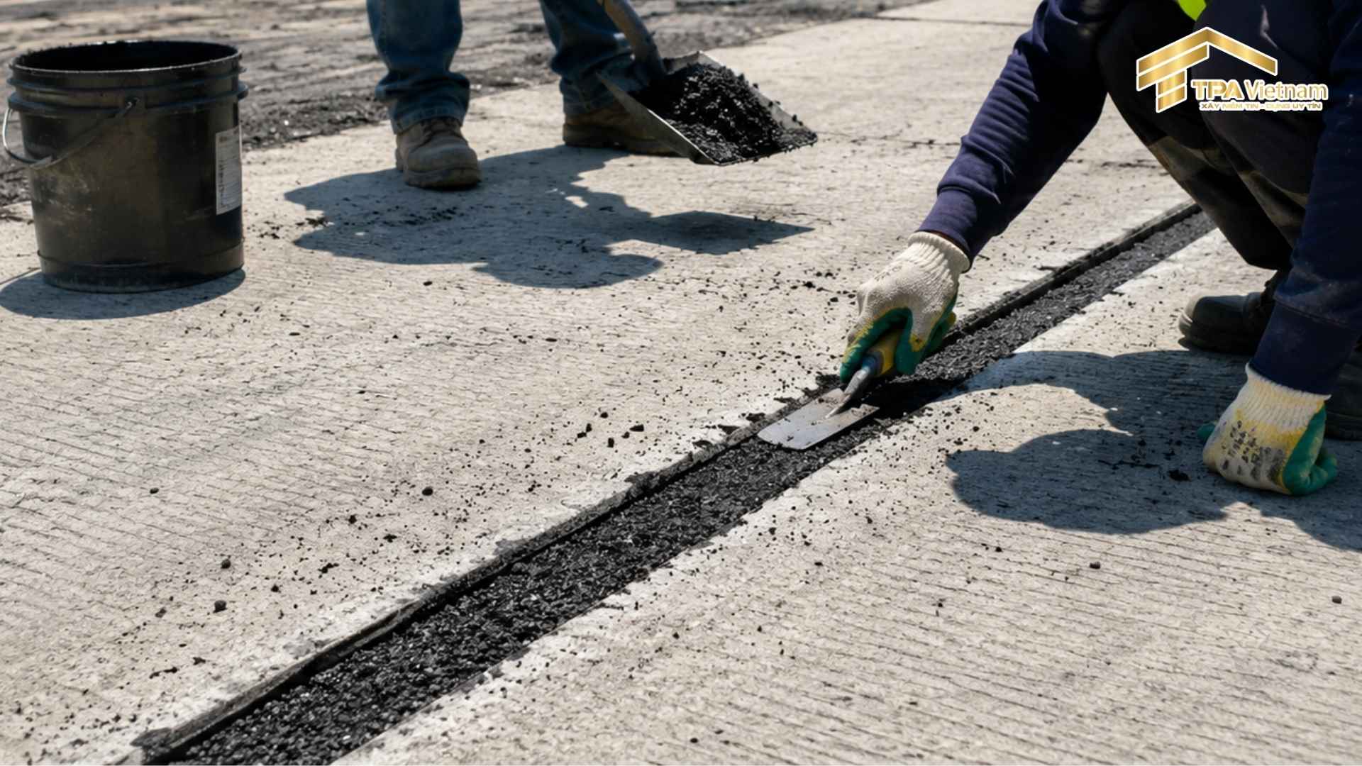 Ứng dụng trong chèn khe co giãn