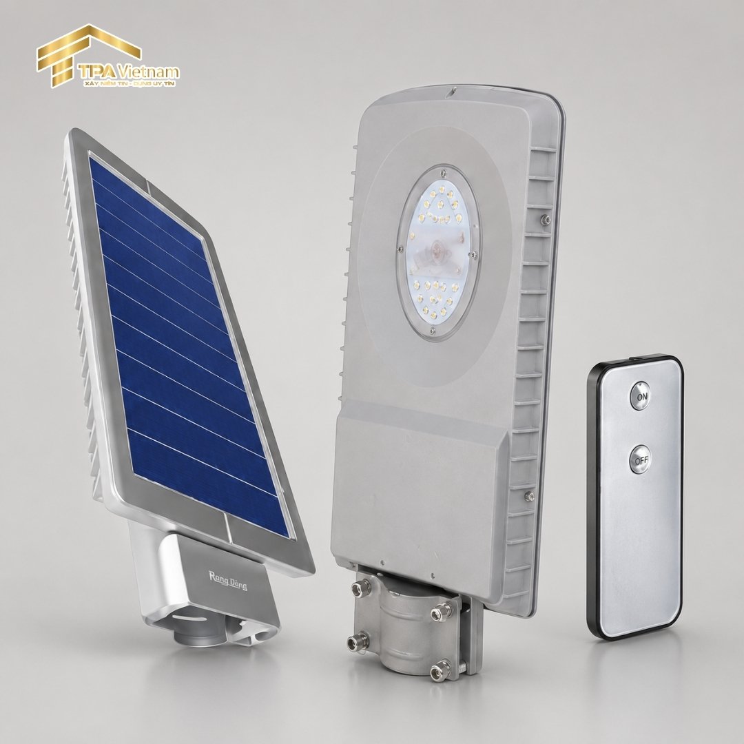 Đèn đường năng lượng mặt trời 120W (CSD02.SL 120W)